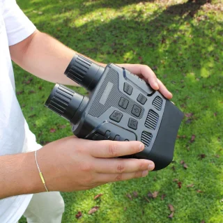 Nachtkijker infrarood 300m LCD 2,3" 4x zoom met opname tas