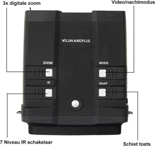 Nachtkijker Infrarood Warmtebeeld Verrekijker 32GB SD