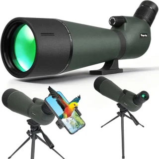 Nachtkijker met infrarood - zwart - 25-75x80 mm