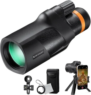 Nachtkijker monoculair 12x50 mm - zwart
