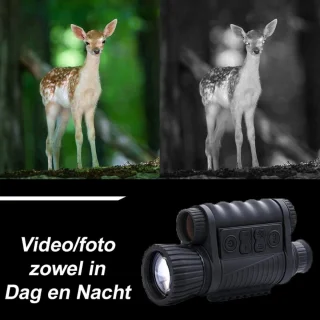 Nachtkijker Monoculair met 32GB SD Kaart