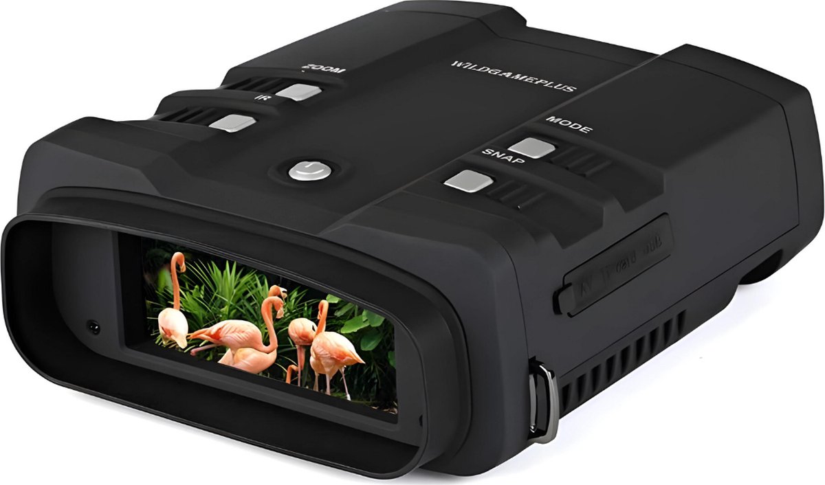 De Nachtkijker Verrekijker 1080p HD 64GB Zwart in één oogopslag