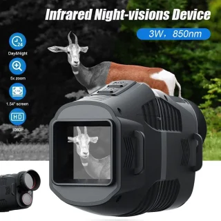 Nachtkijker Verrekijker 5x digitale zoom IR camera HD video