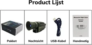 Nachtkijker Verrekijker Infrarood