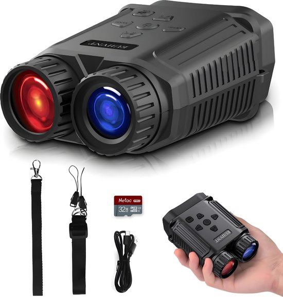 Nachtkijker Verrekijker Zwart 8x Digitale Zoom review