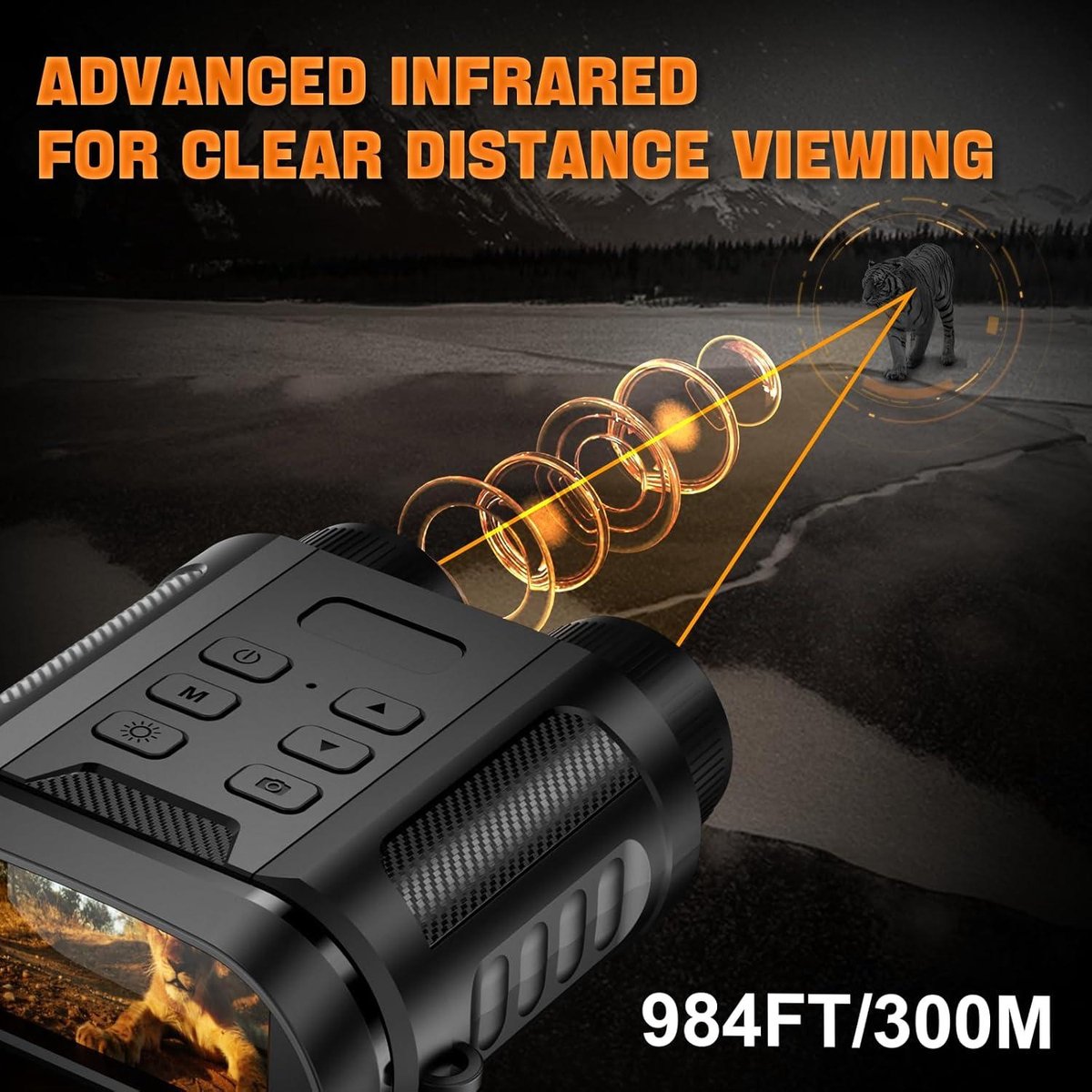 Wat vinden we goed aan de Nachtzicht Verrekijker 4K TFT LCD 8x Digitale Zoom 32GB