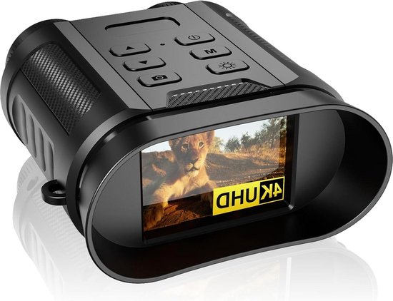 Nachtzicht Verrekijker 4K TFT LCD 8x Digitale Zoom 32GB review