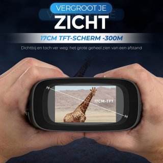 Nereb 4K Ultra HD Nachtkijker 40MP