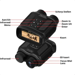 Nereb 4K Ultra HD Nachtkijker 40MP