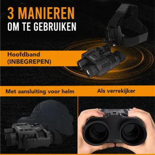 Nereb Night Vision Goggles Oplaadbaar