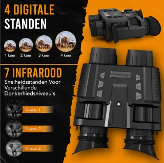 Nereb Night Vision Goggles Oplaadbaar