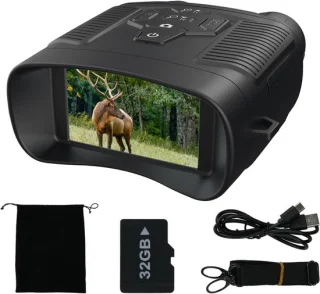 Nexvo® Infrarood Nachtkijker — 4K-opname en 8x digitale zoom voor de nacht