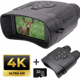 De Nightvision Verrekijker met camera + 32GB microSD-kaart in één oogopslag