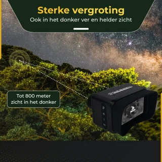Odessey 4K Nachtkijker Verrekijker Zwart