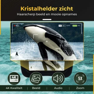 Odessey 4K Nachtkijker Verrekijker Zwart