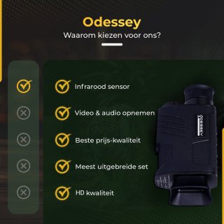 Odessey HD Nachtkijker Verrekijker