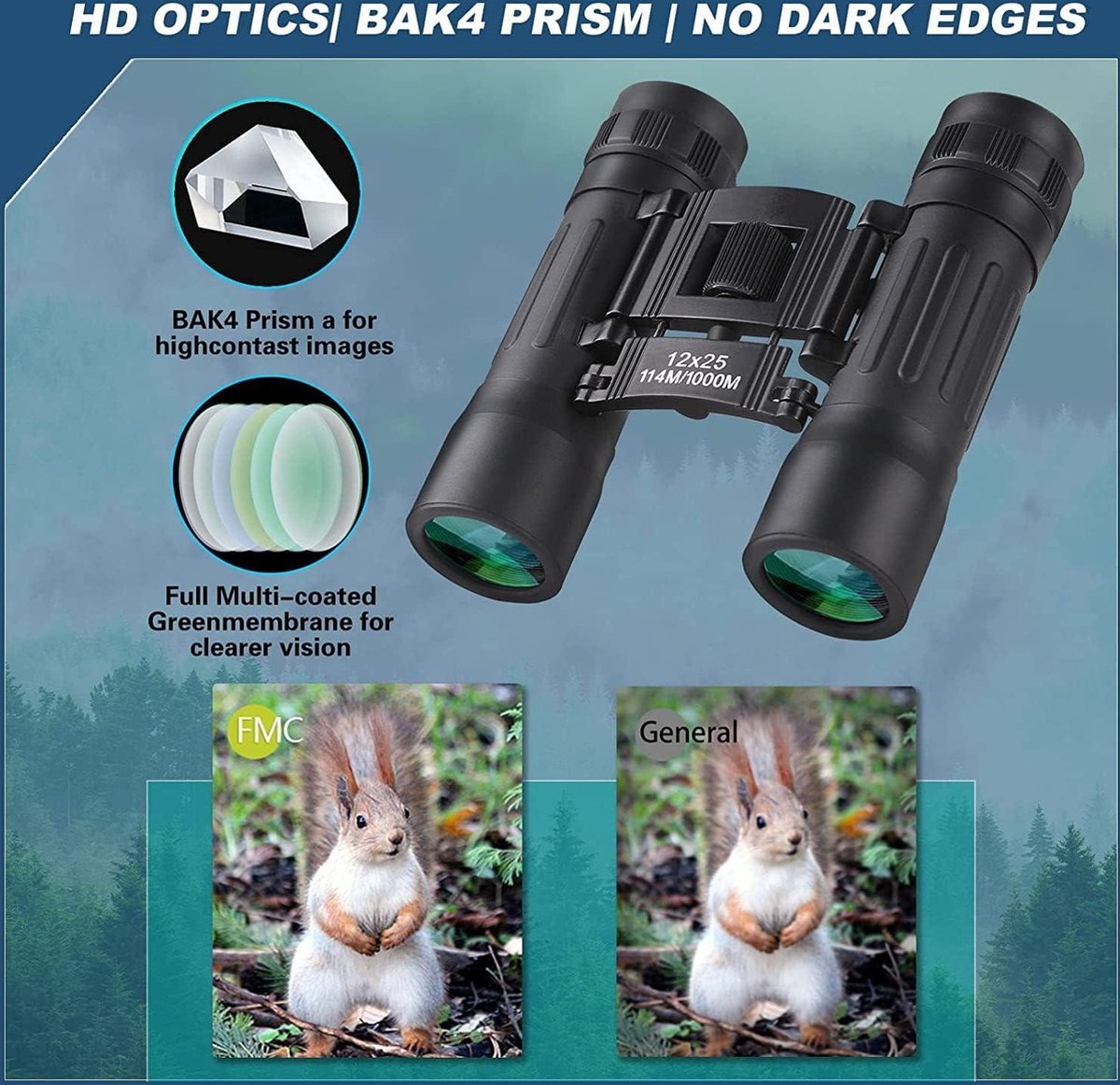 Wat vinden we goed aan de Operaconcert Verrekijker 12x25 cm Compact