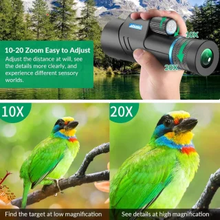 Optische Zoom Monoculaire Telescoop 10-20X50