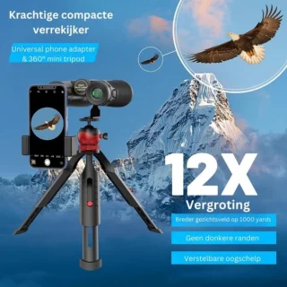 Premium Nachtkijker Verrekijker met Driepoot en GSM-Adapter
