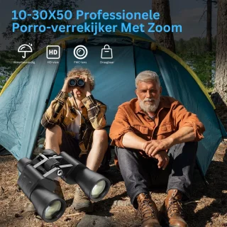 Professionele Nachtkijker 10-30x50 Zwart