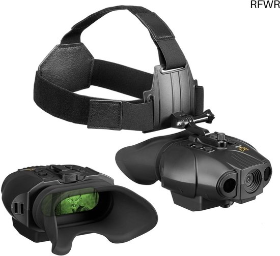 Handsfree 1080p nachtkijken: comfortabel, breed gezichtsveld en makkelijk opnemen