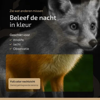 Verranox Full-Color Nachtkijker Digitale Verrekijker 4K