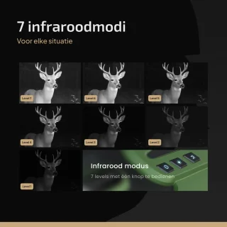Verranox Full-Color Nachtkijker Digitale Verrekijker 4K