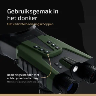 Verranox Full-Color Nachtkijker Digitale Verrekijker 4K