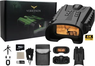 Verranox Full-Color Nachtkijker Zwart 4K Digitale Verrekijker