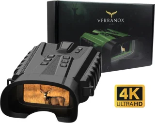 Verranox Full-Color Nachtkijker Zwart 4K Digitale Verrekijker