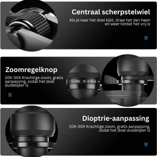 Wat vinden we goed aan de YOR® Monokijker 10-30x50