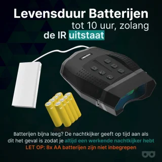 Zoomble PRO Nachtkijker met Digitale Camera en 32GB SD Kaart