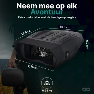 Zoomble PRO Nachtkijker met Digitale Camera en 32GB SD Kaart
