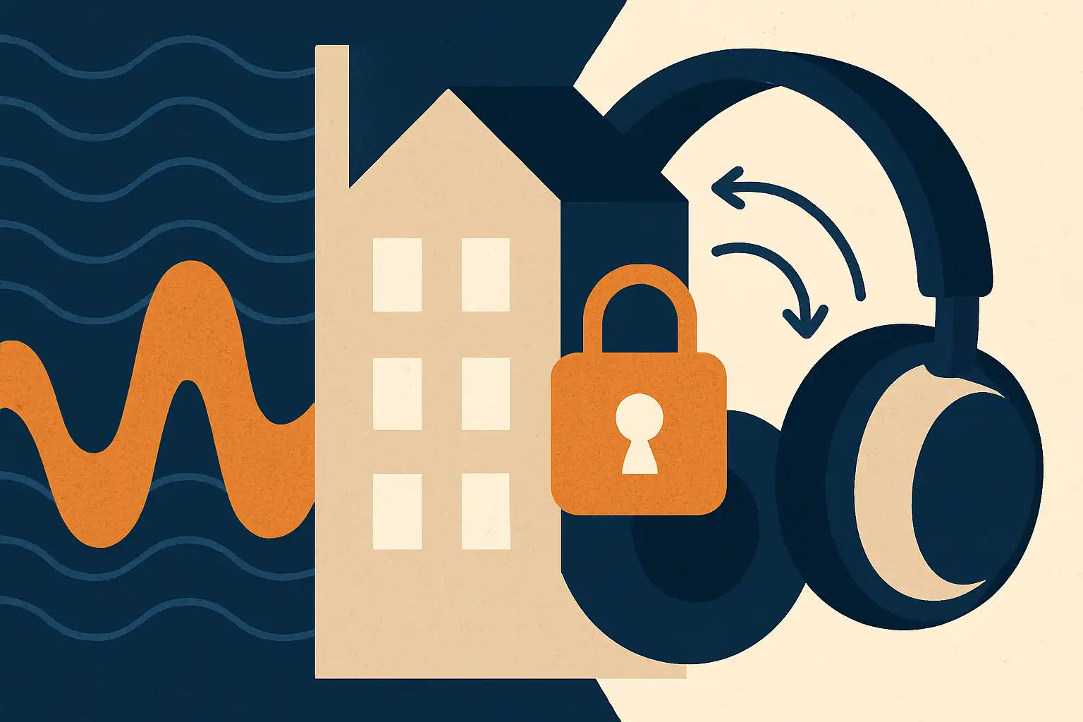 Geluidsisolatie of noise cancelling: wat werkt echt in je appartement?