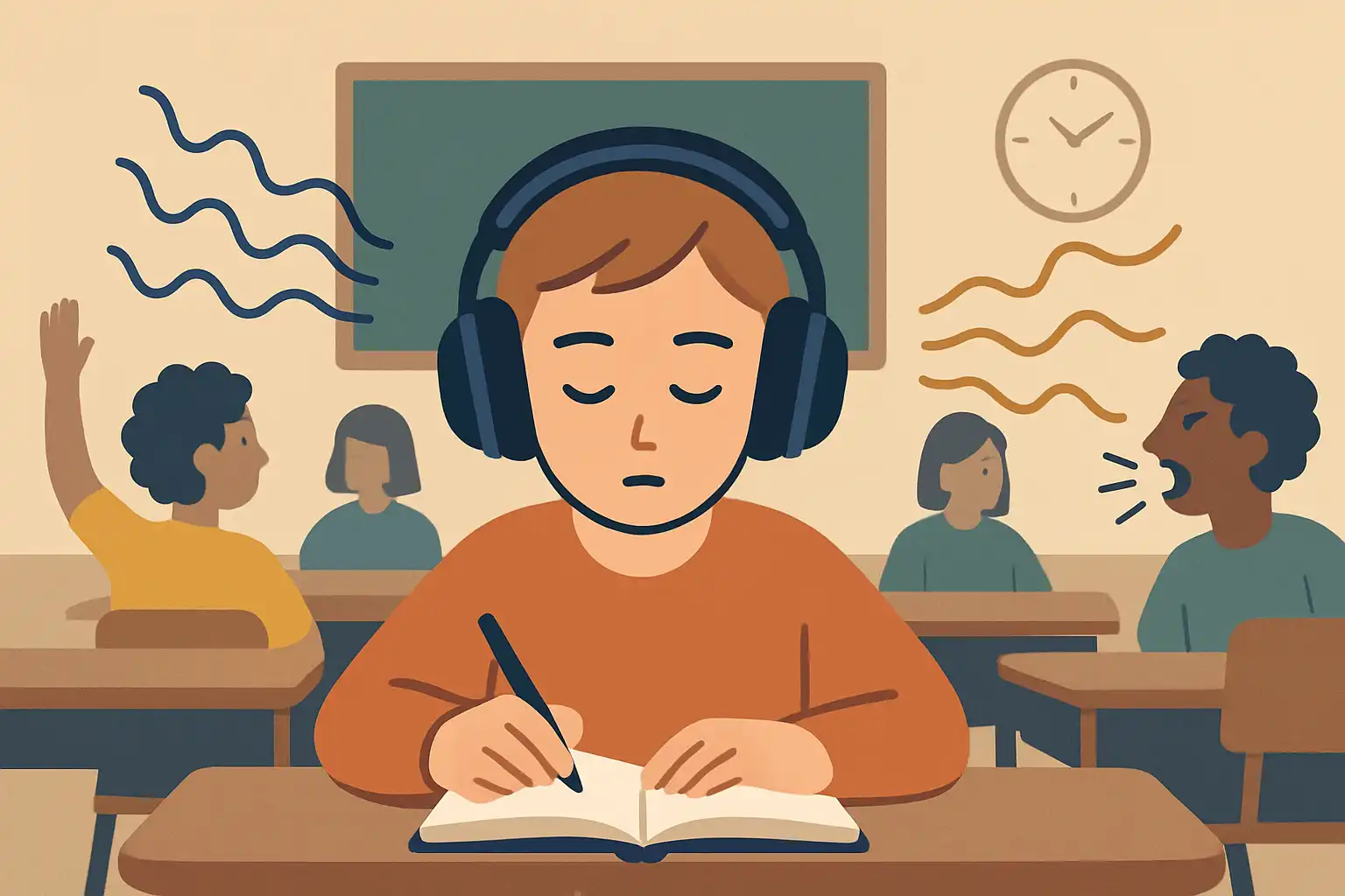 Noise cancelling in het klaslokaal: helpt het leerlingen of creëert het problemen?