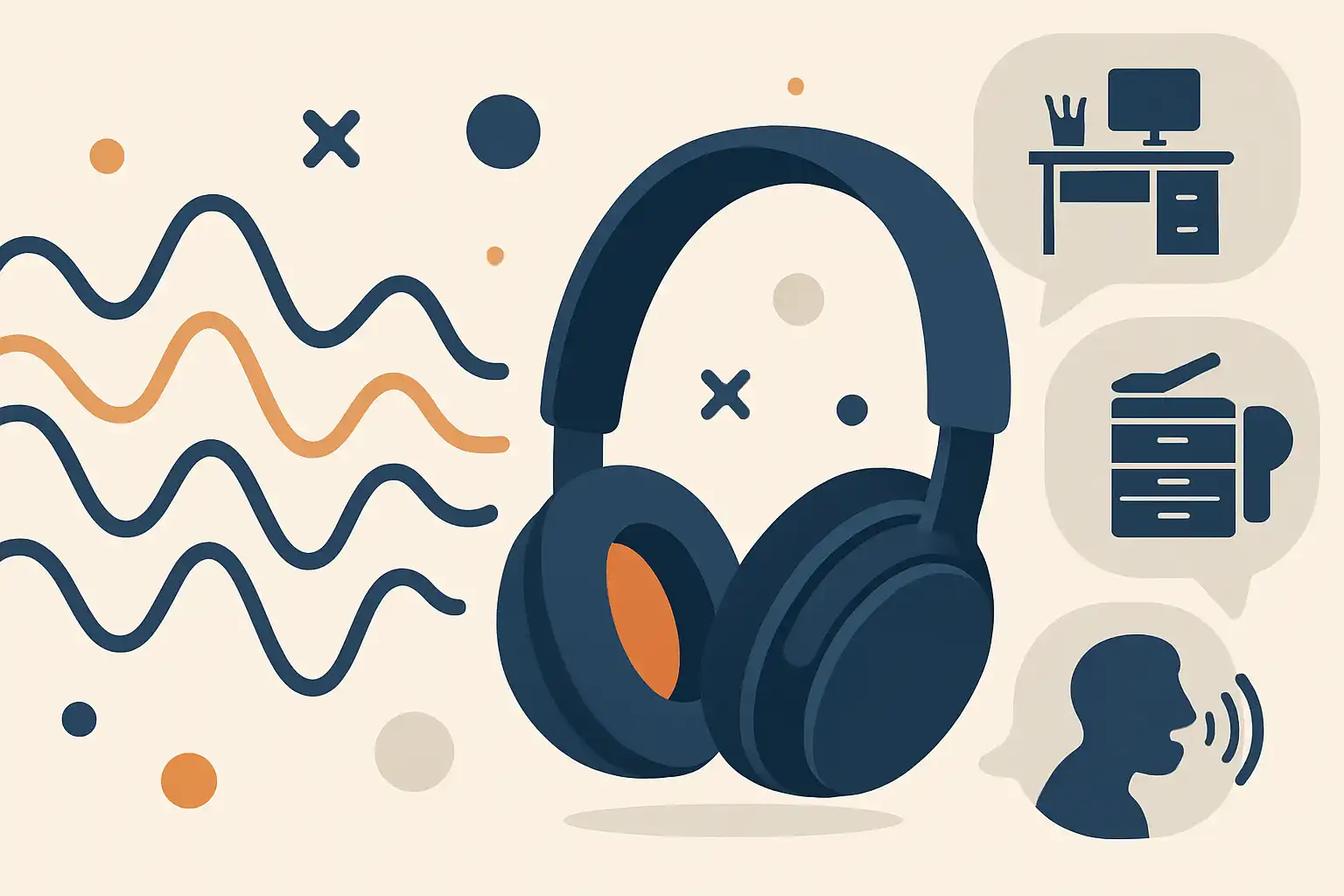 Welk noise cancelling past bij jouw werkomgeving: een praktische koopgids voor elk kantoorlawaai