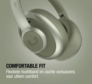 Fresh 'n Rebel Clam Ace 2 – Draadloze Bluetooth Koptelefoon met Active Noise Cancelling – 100+ uur Speeltijd - Met volume wiel - Dried Green