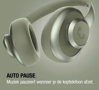 Fresh 'n Rebel Clam Ace 2 – Draadloze Bluetooth Koptelefoon met Active Noise Cancelling – 100+ uur Speeltijd - Met volume wiel - Dried Green