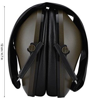 Wat vinden we goed aan de Noise Cancelling Headsets, Earmuffs Adjustable Noise Cancelling Hearing Protection Antinoise Noise Cancelling Headset Adult Child for Shooting (Army Green), Army green