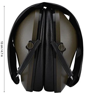 Noise Cancelling Headsets, Earmuffs Adjustable Noise Cancelling Hearing Protection Antinoise Noise Cancelling Headset Adult Child for Shooting (Army Green), Army green