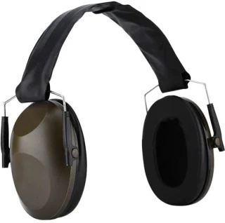 Noise Cancelling Headsets, Earmuffs Adjustable Noise Cancelling Hearing Protection Antinoise Noise Cancelling Headset Adult Child for Shooting (Army Green), Army green