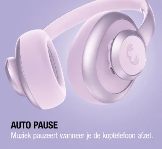 Fresh 'n Rebel Clam Ace 2 – Draadloze Bluetooth Koptelefoon met Active Noise Cancelling – 100+ uur Speeltijd - Met volume wiel - Dreamy Lilac