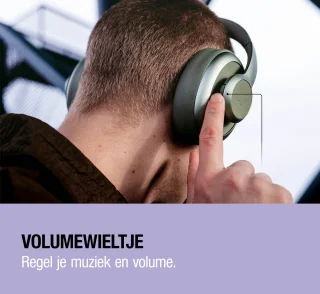 Fresh 'n Rebel Clam Ace 2 – Draadloze Bluetooth Koptelefoon met Active Noise Cancelling – 100+ uur Speeltijd - Met volume wiel - Dreamy Lilac
