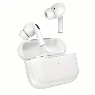 Draadloze Bluetooth Oordopjes met Oplaadcase – Noise Cancelling In-Ear Earbuds – Touch Control – Geschikt voor iPhone & Android – Draadloos Opladen – Sport & Muziek – Wit