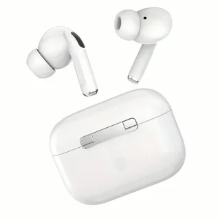 Draadloze Bluetooth Oordopjes met Oplaadcase – Noise Cancelling In-Ear Earbuds – Touch Control – Geschikt voor iPhone & Android – Draadloos Opladen – Sport & Muziek – Wit