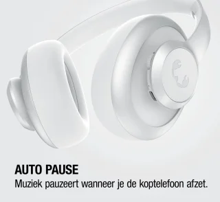 Fresh 'n Rebel Clam Ace 2 – Draadloze Bluetooth Koptelefoon met Active Noise Cancelling – 100+ uur Speeltijd - Met volume wiel - Ice Grey