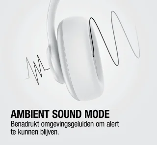 Fresh 'n Rebel Clam Ace 2 – Draadloze Bluetooth Koptelefoon met Active Noise Cancelling – 100+ uur Speeltijd - Met volume wiel - Ice Grey