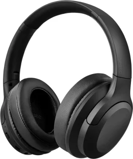 Koptelefoon voor Kinderen met Noise Cancelling ANC - Microfoon – Bluetooth – Geluidsdempend - Draadloze Hoofdtelefoon Kind - Zwart