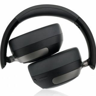Wat vinden we goed aan de Over Ear Koptelefoon met Active Noise Cancelling - Draadloze Headset met Microfoon - ENC - Bluetoot 5.3 - Inklapbaar & 70 uur batterij