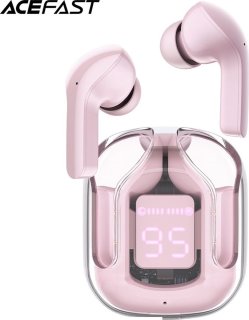 De ACEFAST T6 Draadloze oordopjes Pink Lotus in één oogopslag